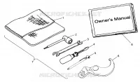 KIT DE HERRAMIENTA Sport 400L W97BA38C and Trail Blazer W97BA25C (4940124012C007)
