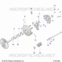TREN, PRIMARY CLUTCH