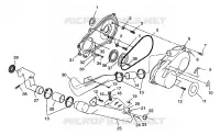 tapa del embrague Sportsman 400L W97AC38C (4939673967C006)