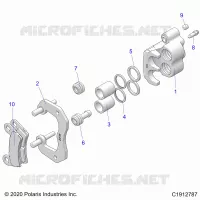BRAKES, PINZA TRASERA