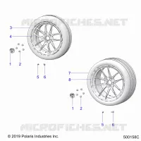 RUEDAS, FRONT AND REAR (R MODELS)