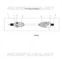 TREN, DRIVE SHAFT, FRONT