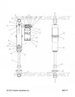 SUSPENSION, IFS CHOQUE, HI LO ADJ., SNOW CHECK OPTION (7044384)