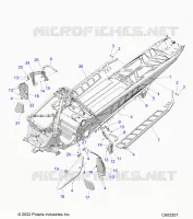 CHASSIS, PROTECCIÃ³N DEL EMBRAGUE,  FOOTRESTS, AND RUNNING BOARDS