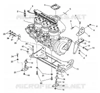 MONTAJE DEL MOTOR SL 750 / B934070 (4924752475011A)