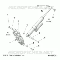 CHOQUE MOUNTING, REAR SUSP.