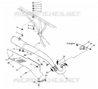 SISTEMA DE ESCAPE 6x6 300 W948730 (4926792679A010)