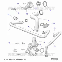 MOTOR, WATERPUMP AND BYPASS
