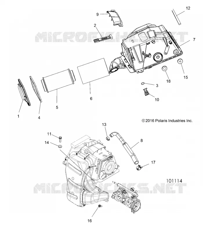 ENGINE, TOMA DE AIRE
