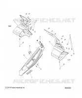 CHASSIS, PROTECCIÃN DEL EMBRAGUE AND FOOTRESTS