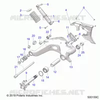 SUSPENSION TRASERA ASM.