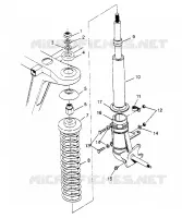 montaje del puntal Sport 400L W948540 (4927232723B001)