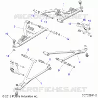 SUSPENSIÃ“N DELANTERA CONTROL ARMS