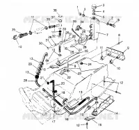 SISTEMA DE REFRIGERACIÓN  440 XCR SP X951660 (4932833283B006)