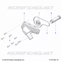 MOTOR, WATERPUMP IMPELLER AND COVER
