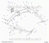 SUSPENSION TRASERA TRAILING ARMS MOUNTING