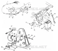ELECTRICA/LUZ DE LA COLA TRAIL BOSS W968527 (4935883588C003)
