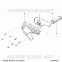 MOTOR, WATERPUMP IMPELLER AND COVER