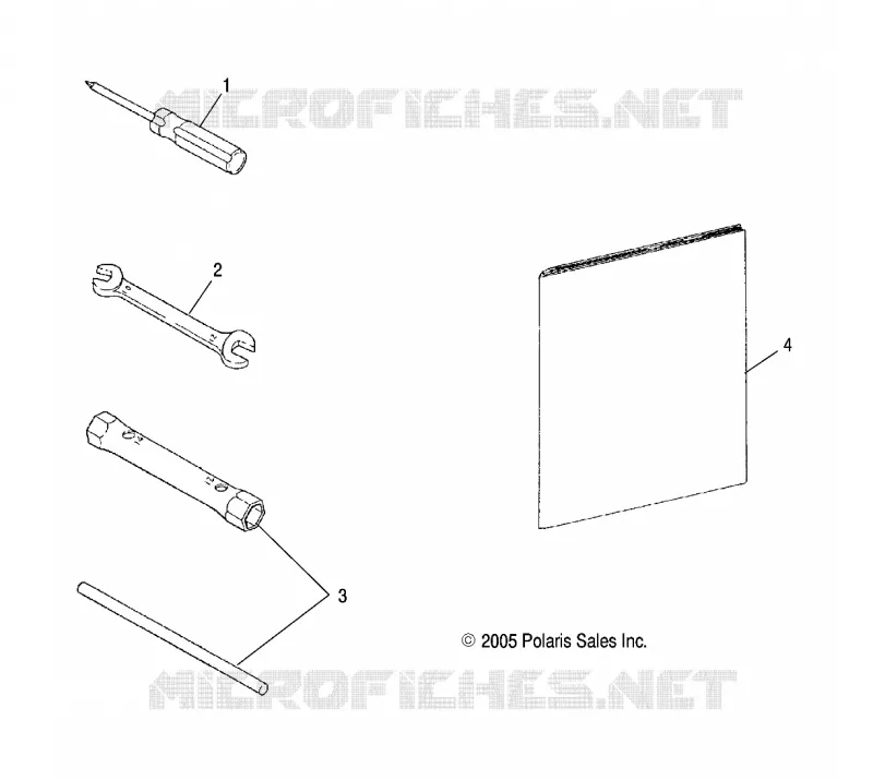 REFERENCES, EL MANUAL DEL PROPIETARIO and KIT DE HERRAMIENTA