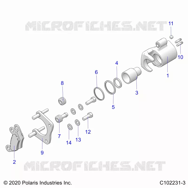 BRAKES, PINZA TRASERA