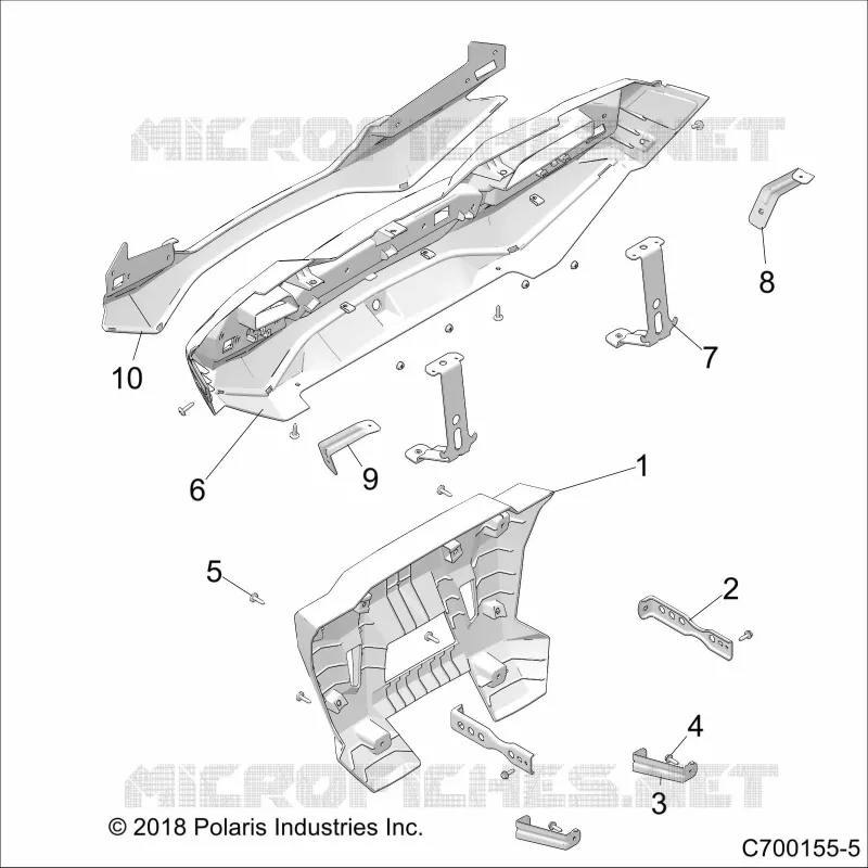 CARROCERÍA POSTERIOR BUMPER