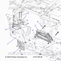 CHASSIS, MOTOR AND REAR DRIVELINE MOUNTING