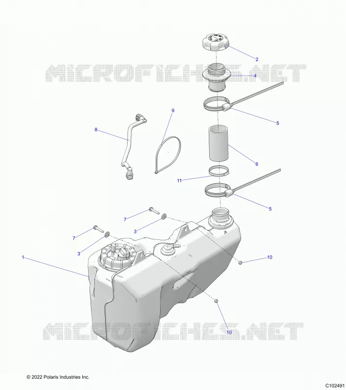 SISTEMA DE COMBUSTIBLE, FUEL TANK