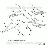 SUSPENSIÃ“N DELANTERA CONTROL ARMS