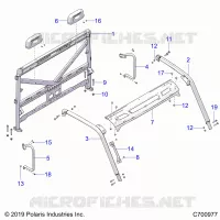 CHASSIS, CAB BASTIDOR