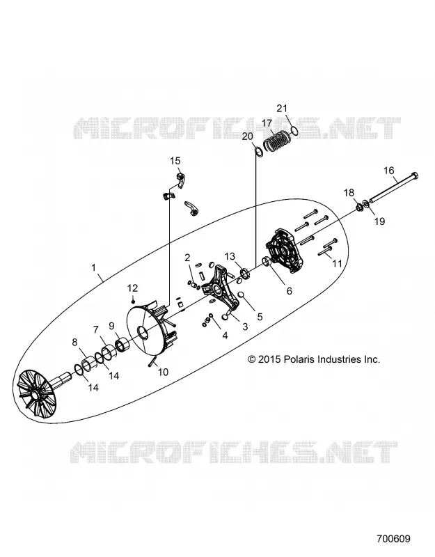 TREN, PRIMARY CLUTCH