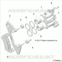 FRENO FRONTAL CALIPER