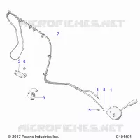 TREN, SHIFT LEVER