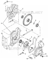 BOMBA DE AGUA 600 XCR 0975677, 600 XCR SE H975677 and EUROPEAN 600 XCR SE E975 (4937963796D003)