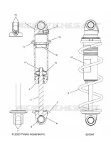 SUSPENSION, CHOQUE FRONTAL TRACK, MONOTUBE 7045530