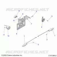 ELECTRICA, TURN SIGNALS, HORN, AND LICENSE PLATE LIGHT