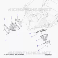 CHASIS, TIE ROD BOOT ASM.