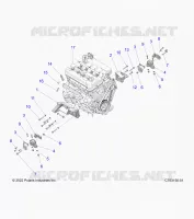 MOTOR, MOUNTING &amp; LONG BLOCK