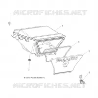 CAJA DE ALMACENAJE, REAR