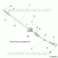 TREN, FRONT PROP SHAFT