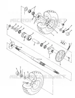 RUEDA TRASERA DRIVE ASSEMBLY (4916361636021A)