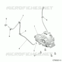 DRIVE TRAIN, FRONT MONTAJE DE ENGRANAJES