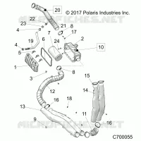 ENGINE, TOMA DE AIRE SYSTEM
