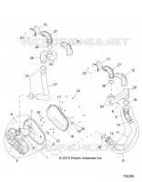 DRIVE TRAIN, TAPA DEL EMBRAGUE AND DUCTING