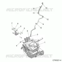 TREN, MAIN GEARCASE MOUNTING
