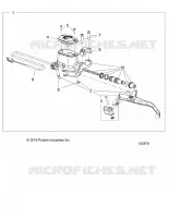 FRENO FRONTAL BRAKE LEVER AND MASTER CYLINDER