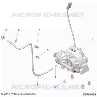 TREN, FRONT GEARCASE MOUNTING