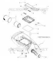 MOTOR, TOMA DE AIRE SYSTEM