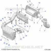 ENGINE, TOMA DE AIRE SYSTEM