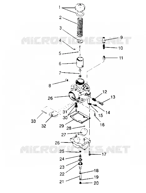 CARBURADOR XLT TOURING 0952857 and  EUROPEAN XLT TOURING E952857 (4929172917C011)