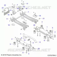 ASIENTO MOUNTING, FRONT